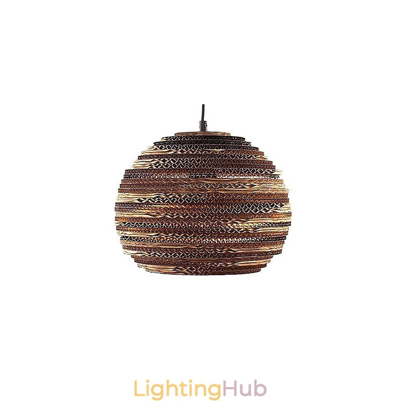 Rustic Lodge Globe Drum Island Bowl Vintage Lantern Country Metal Pendant Light