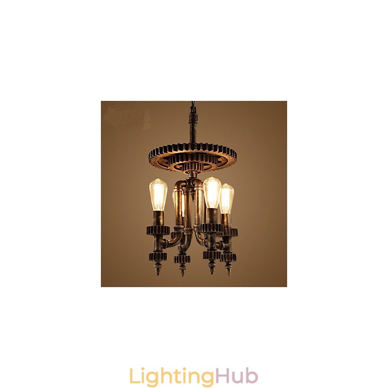 Retro Mechanical Gear Shop Decorative Lighting
