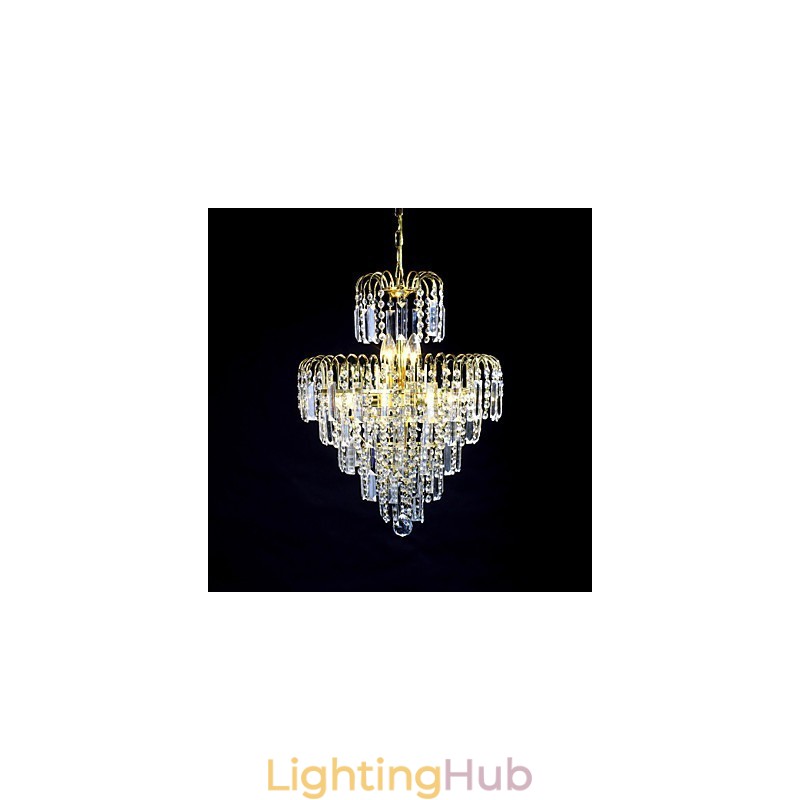 European Style Luxury 6 Lights Chandelier In Crown Shape