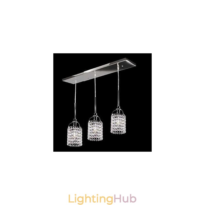 Crystal Metal Pendant Light