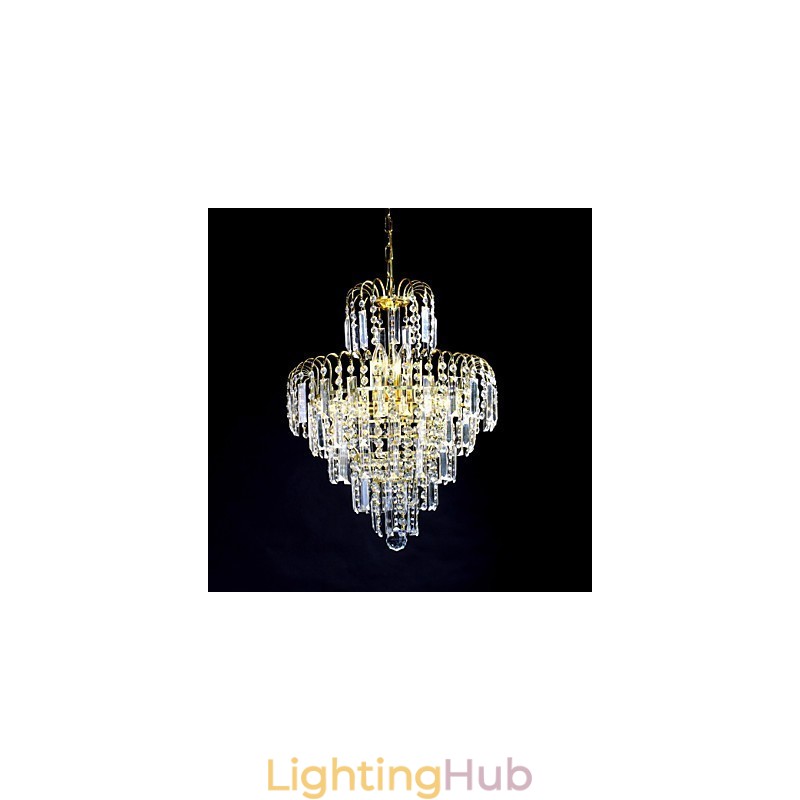 European Style Luxury 6 Lights Chandelier In Crown Shape