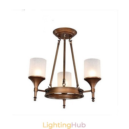 Retro Pastoral Wrought Iron Chandelier