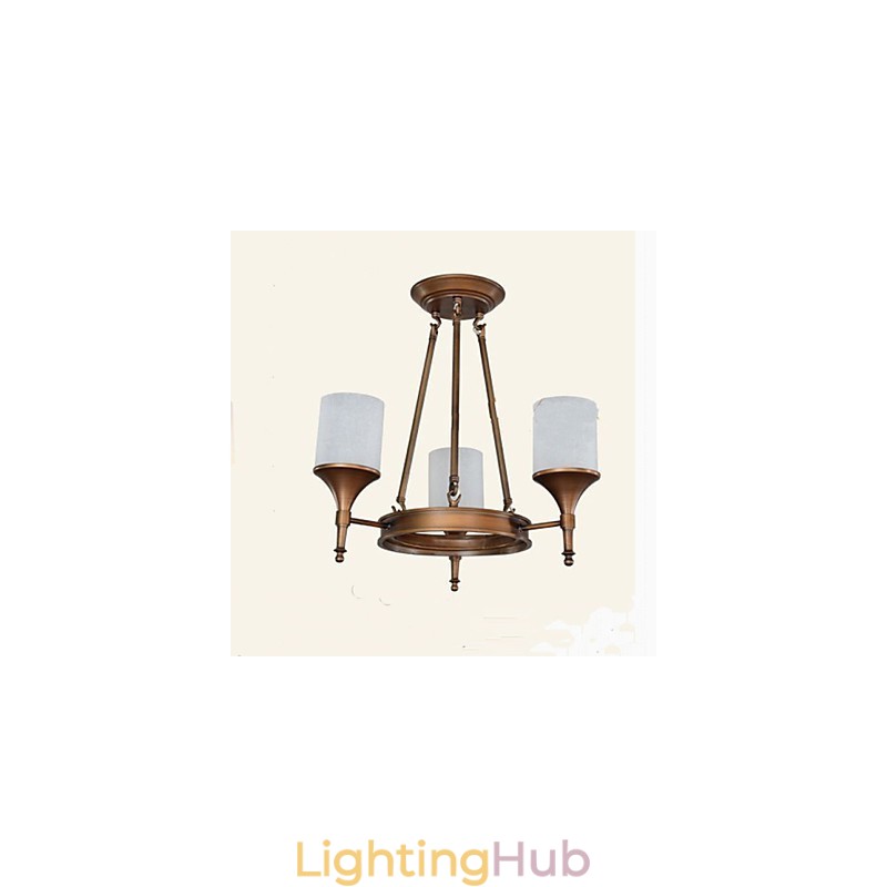 Retro Pastoral Wrought Iron Chandelier