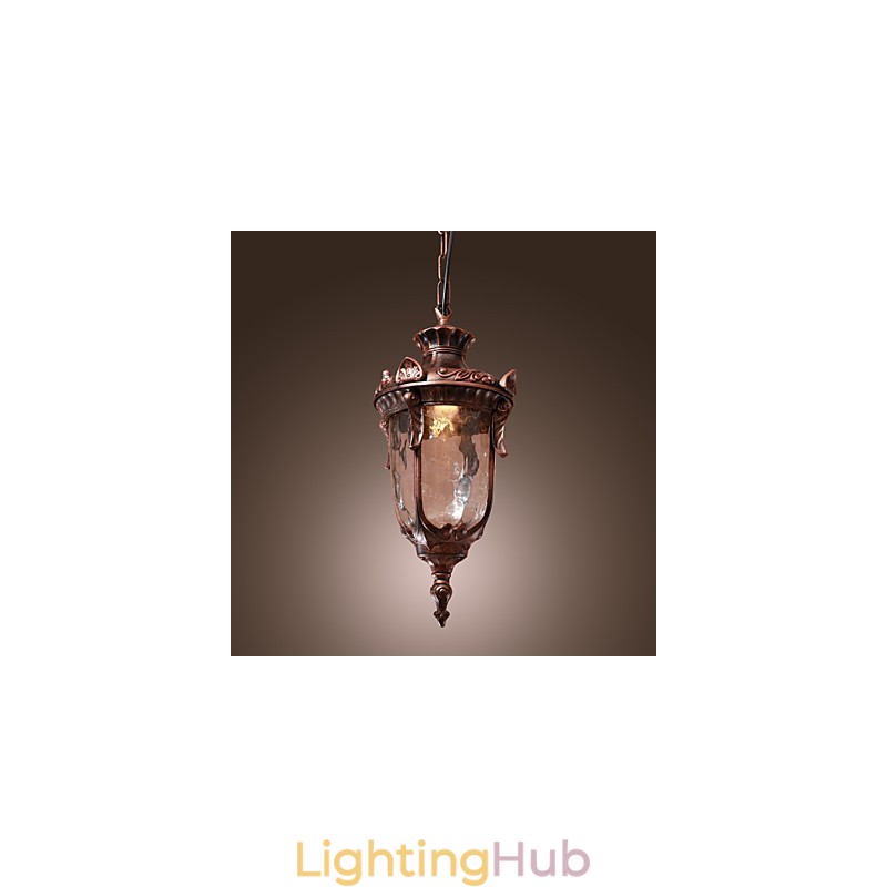 Antique Inspired Pendant Light with 1 Light
