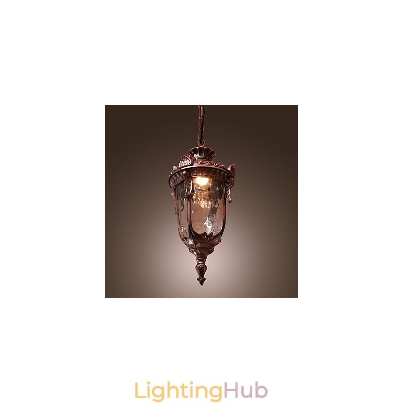 Antique Inspired Pendant Light with 1 Light