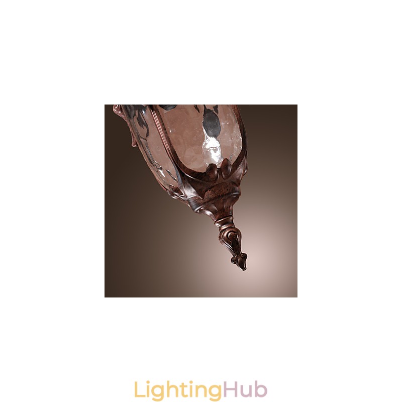 Antique Inspired Pendant Light with 1 Light