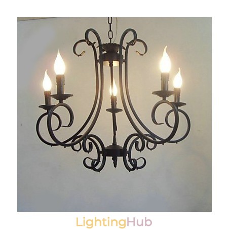 Traditional Classic Painting Metal Chandelier Traditional Classic Painting Metal Chandelier