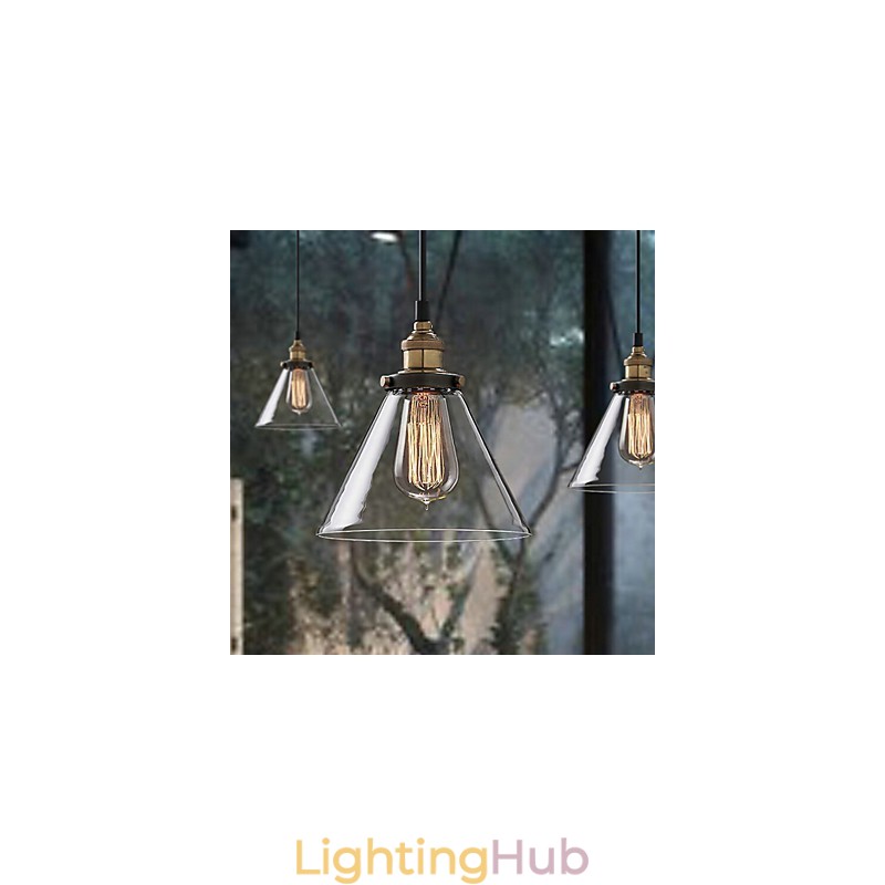 Retro Simple Glass Pendant