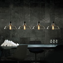 Vintage Electroplated Pendant Light Garage