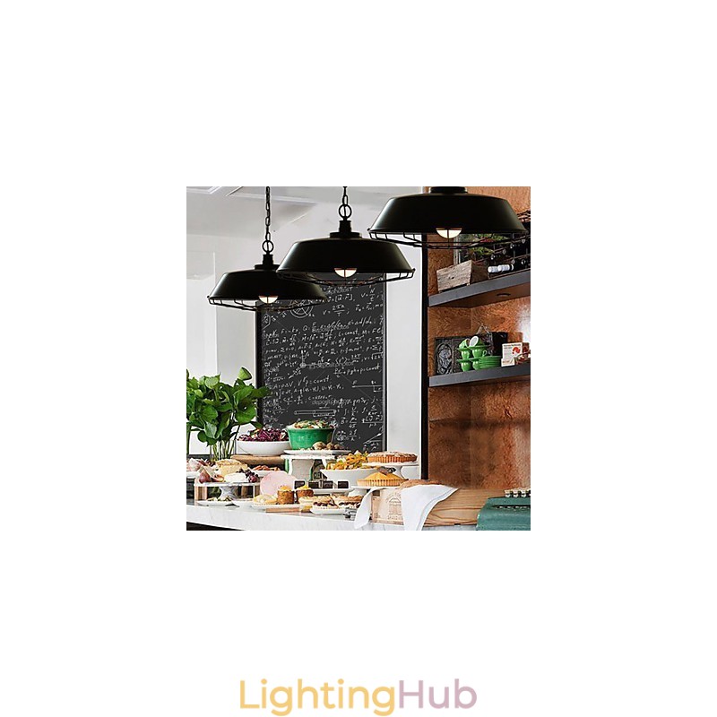 Wrought Iron Country Restoring Ancient Ways Single Head Droplight Lamp Light