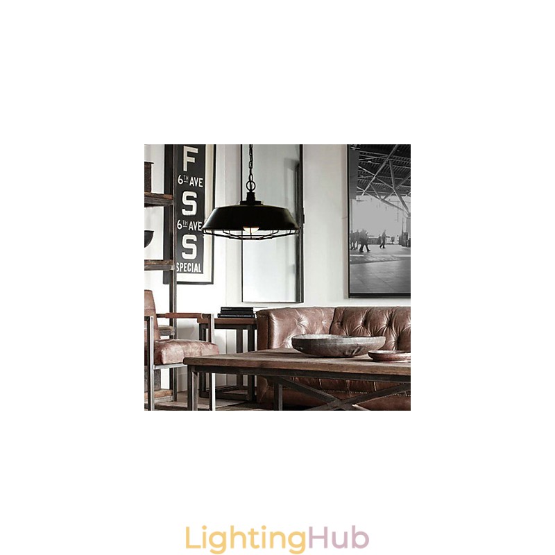 Wrought Iron Country Restoring Ancient Ways Single Head Droplight Lamp Light