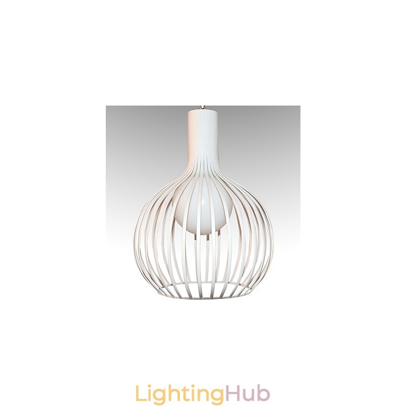 American Retro Contracted Wrought Iron Birdcage Chandelier Lamp Light