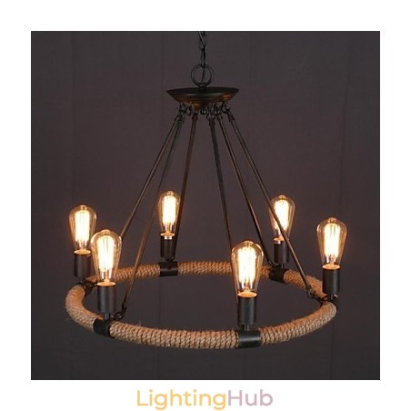Country Mini Style Painting Metal Pendant Light Country Mini Style Painting Metal Pendant Light