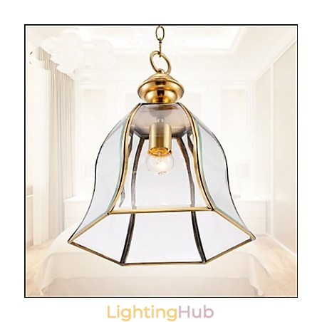 American Country Small Pendant all Copper Single Glass American Country Small Pendant all Copper Single Glass