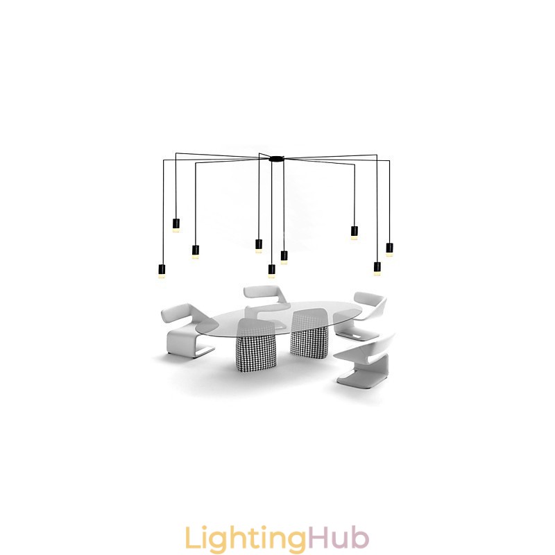 Northern Europe Contracted And Geometric Cord design Pendant Light
