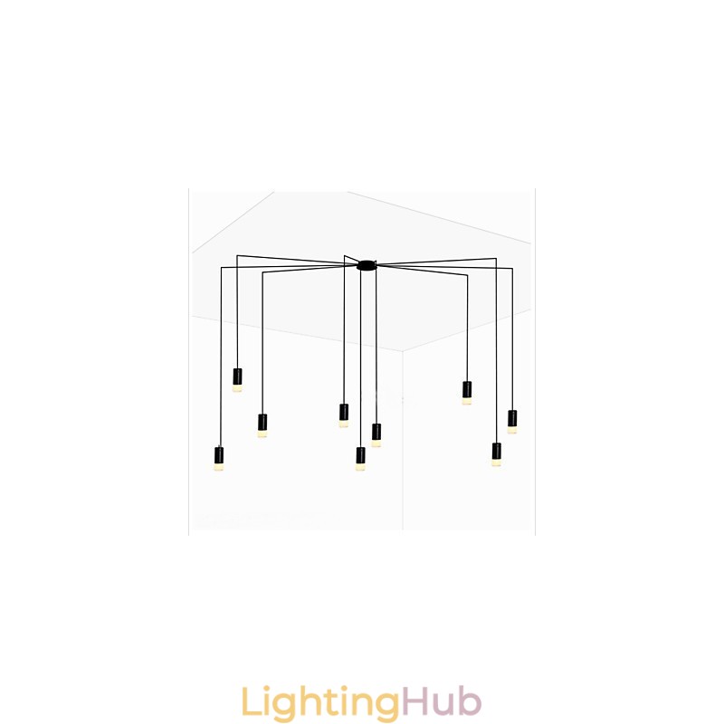 Northern Europe Contracted And Geometric Cord design Pendant Light