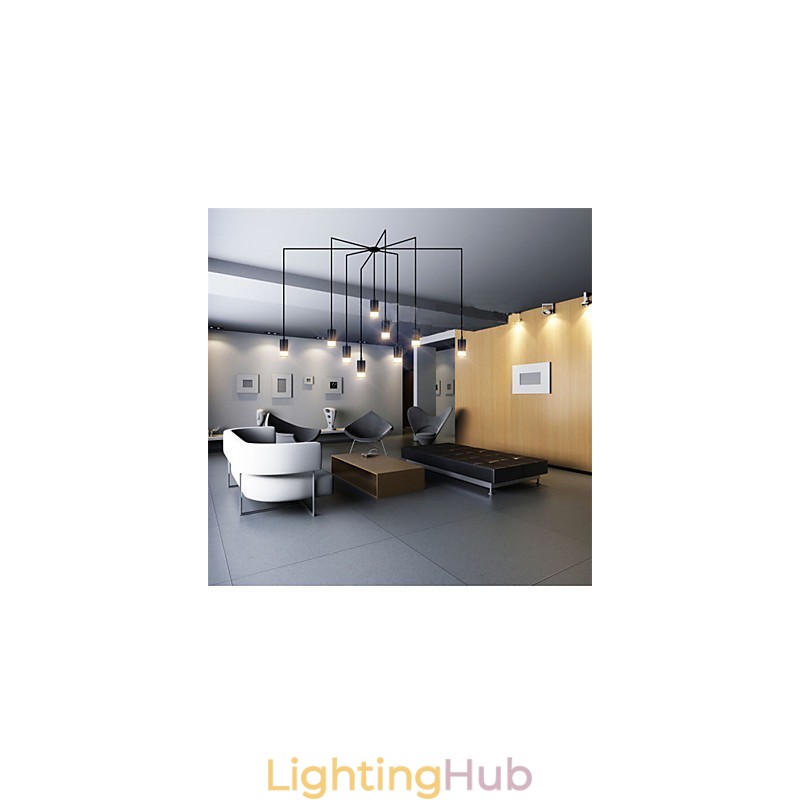 Northern Europe Contracted And Geometric Cord design Pendant Light