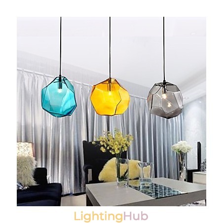 Pendant 3 Light Italy Style Transparent Electroplating Pendant 3 Light Italy Style Transparent Electroplating