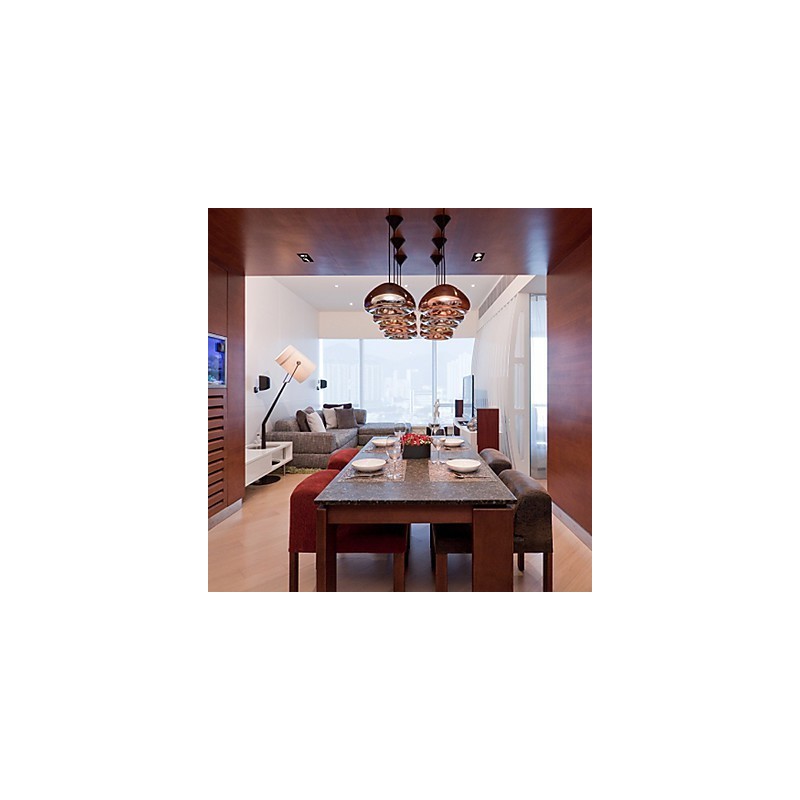 Modern Contemporary Painting Metal Pendant Light