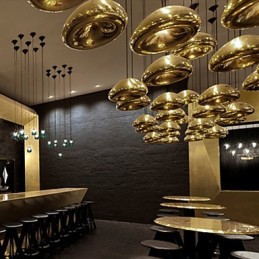 Modern Contemporary Painting Metal Pendant Light