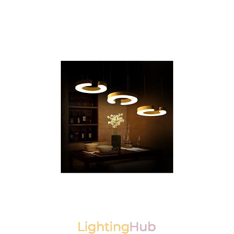 Three C Type Acrylic Chandelier Chandelier