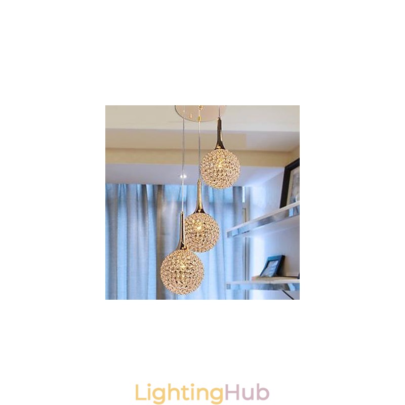Modern Crystal Chandelier Dish