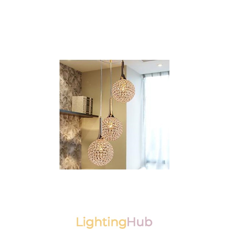Modern Crystal Chandelier Dish