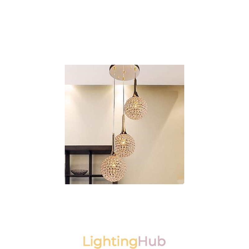 Modern Crystal Chandelier Dish