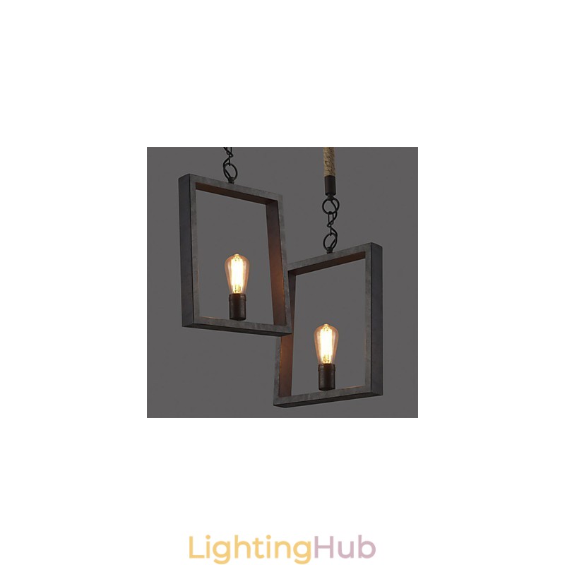 Pendant Rustic Lodge Vintage Retro Dininging Shopping Store Metal