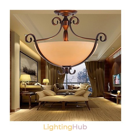 Rustic Lodge Vintage Mini Style Painting Metal Pendant Light Rustic Lodge Vintage Mini Style Painting Metal Pendant Light