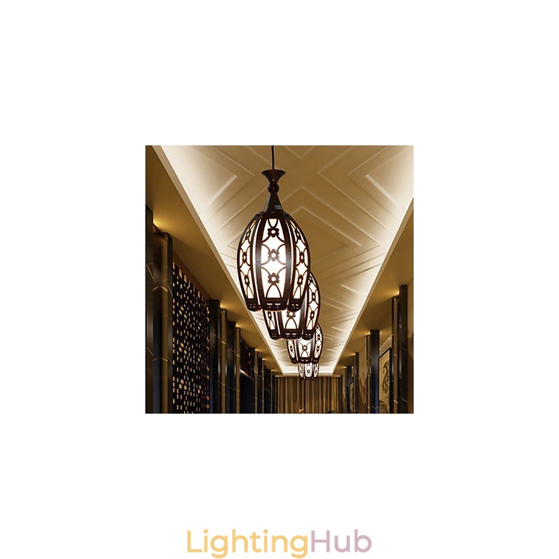 Contemporary And Contracted Creative Wood Dining Pendent Lamp Lamp Light