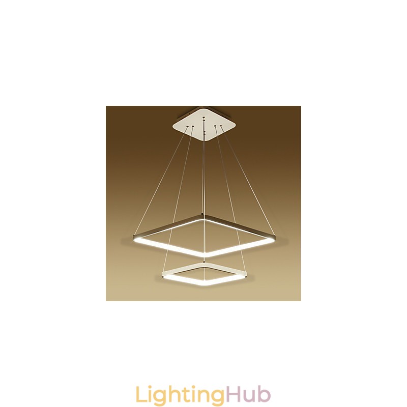 Modern Design 4Pendant Light Two Rings