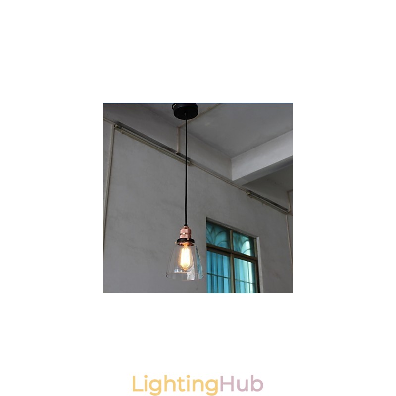 Minimalist Unique Retro Glass Chandelier