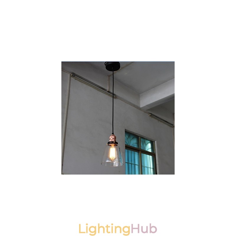 Minimalist Unique Retro Glass Chandelier