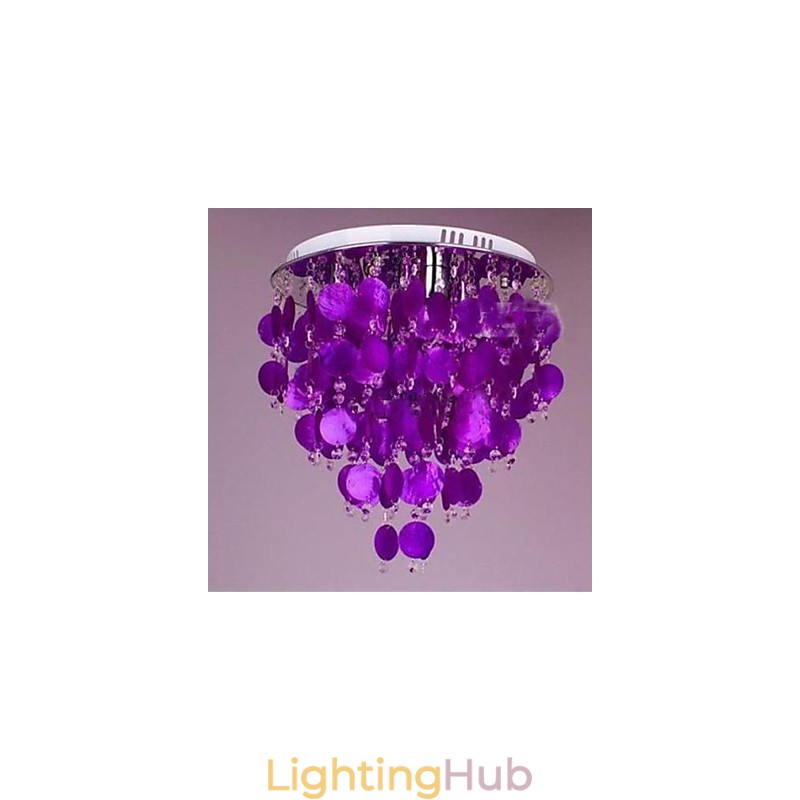 Warm Crystal Ceiling Lamp Shell