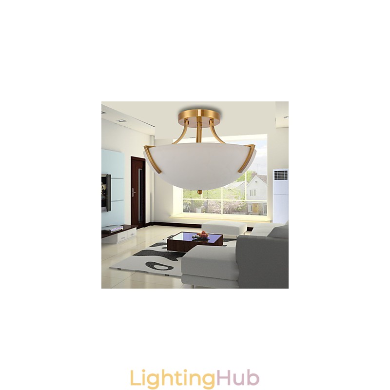 Rustic Lodge Vintage Mini Style Painting Metal Pendant Light