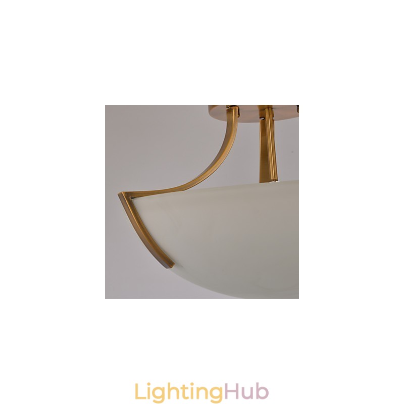Rustic Lodge Vintage Mini Style Painting Metal Pendant Light