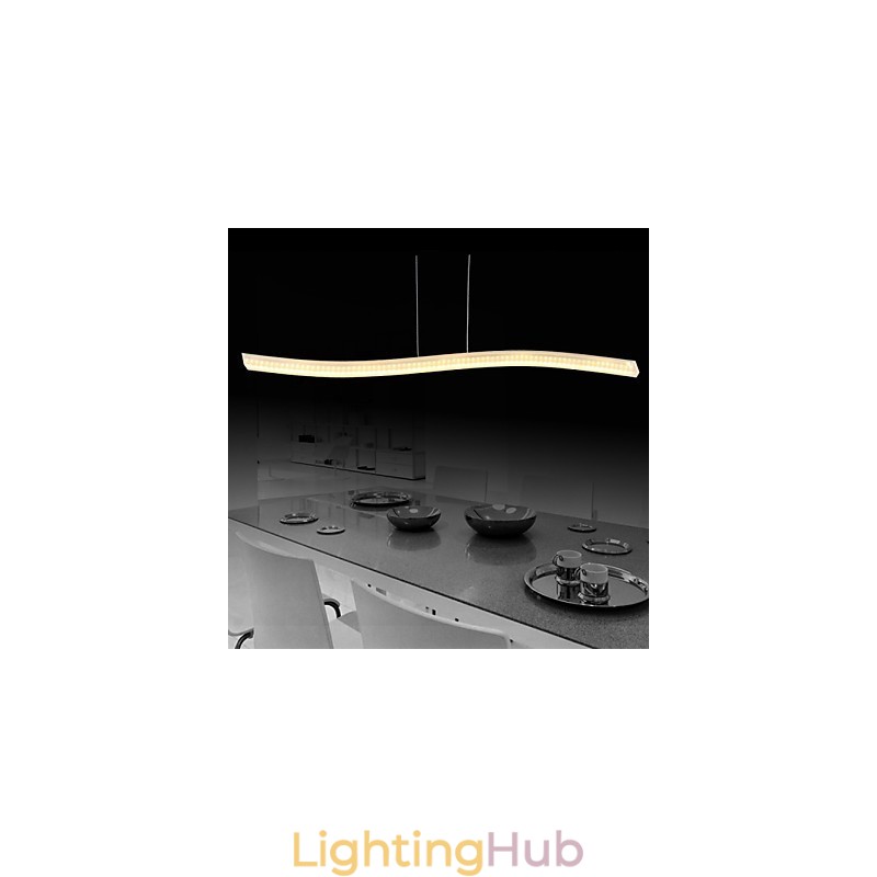 Modern Contemporary Chrome Pendant Light