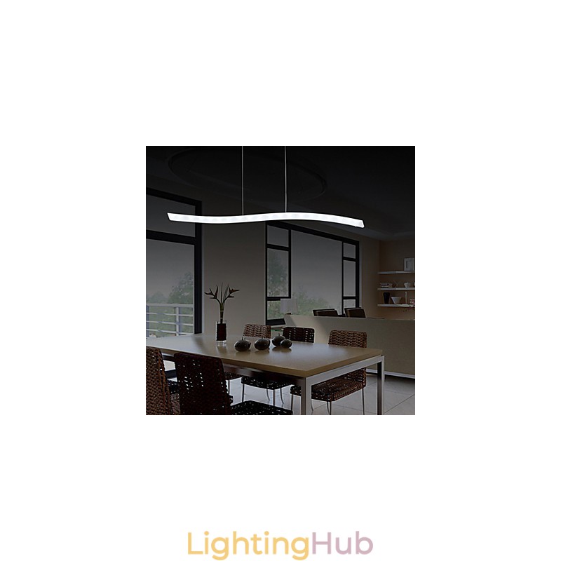 Modern Contemporary Chrome Pendant Light