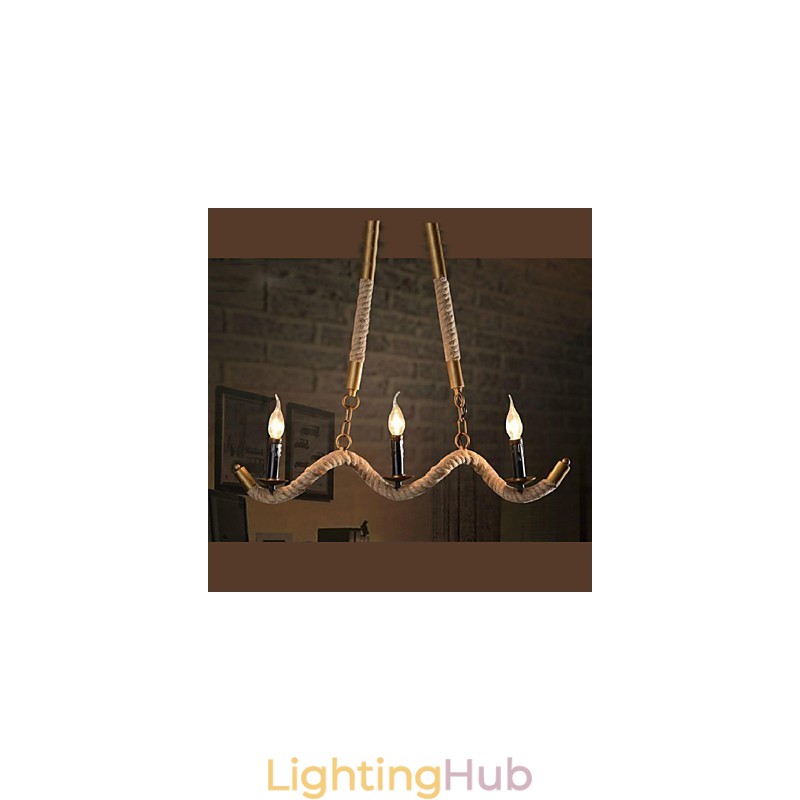 Traditional Classic Vintage Retro Lantern Country Electroplated Metal Pendant Light