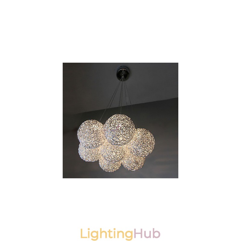 Modern Contemporary Mini Style Electroplated Metal Pendant Light