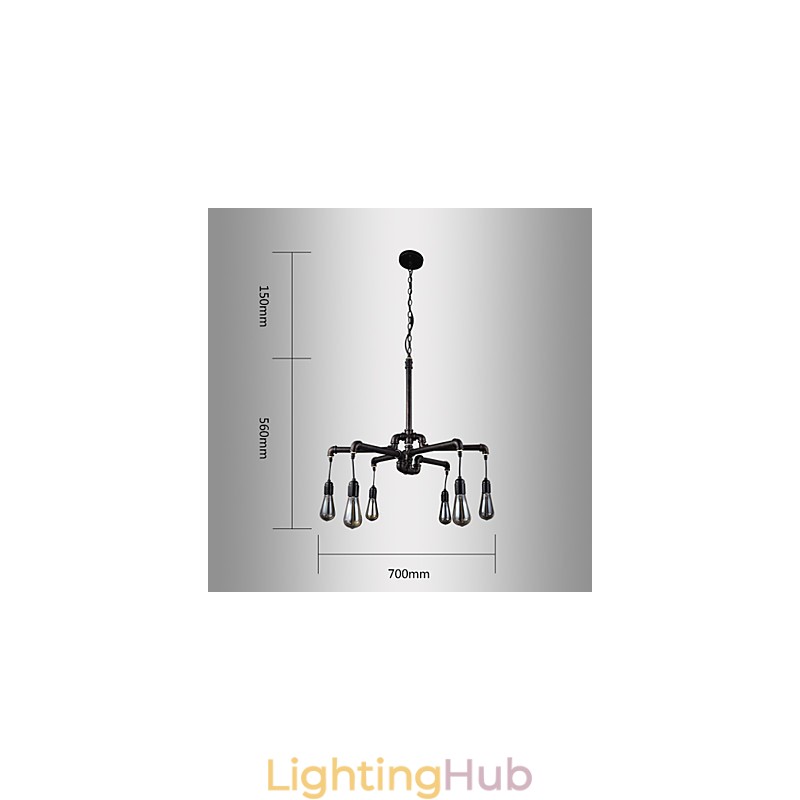 Retro Metal Ceiling Light Cafe