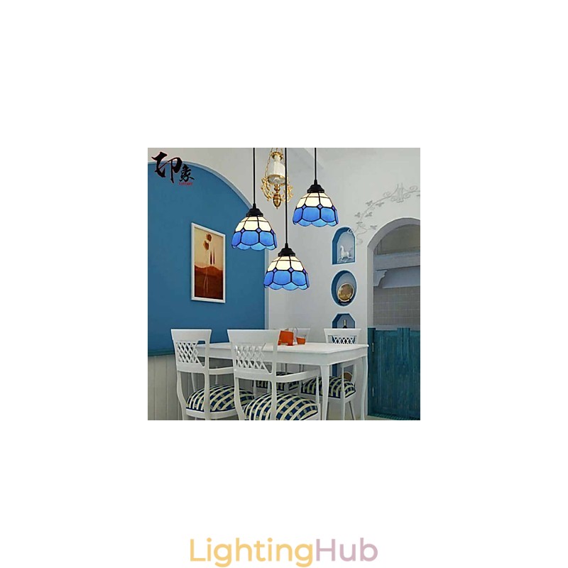 European Contracted Droplight Glass Lampshade Lamps And Lanterns Of The Mediterranean