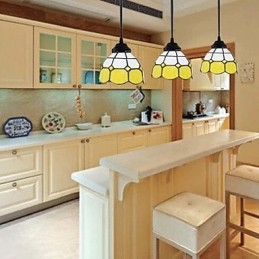 European Contracted Droplight Glass Lampshade Lamps And Lanterns Of The Mediterranean