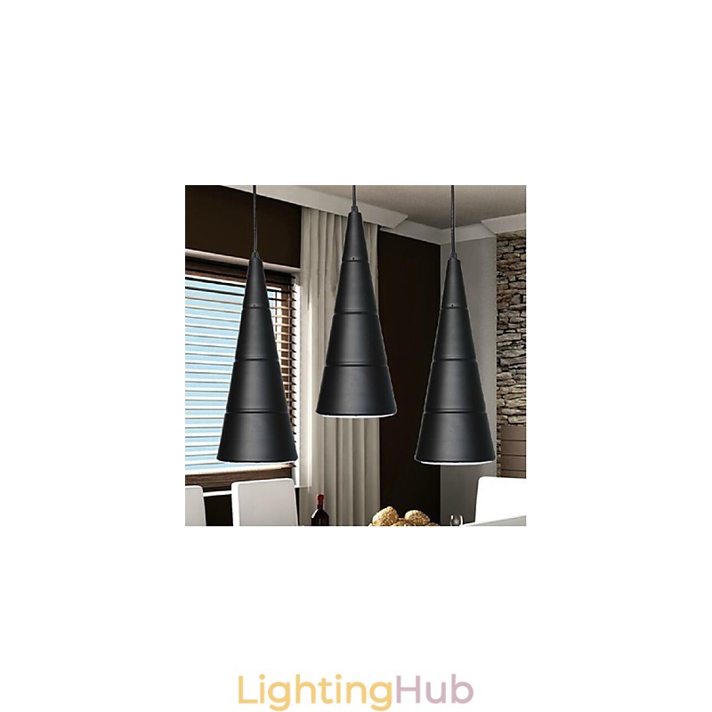 Modern Contemporary Globe Painting Metal Pendant Light