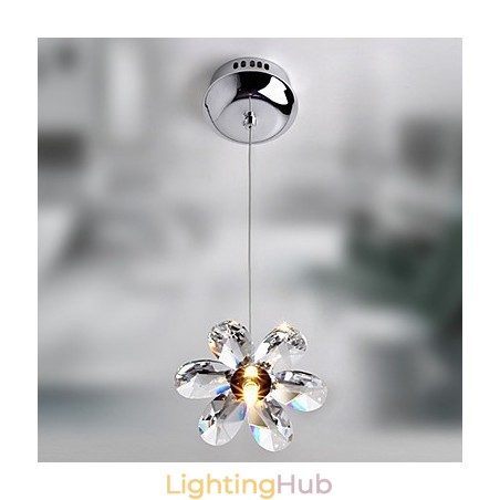 Modern Contemporary Crystal Mini Style Electroplated Pendant Light Modern Contemporary Crystal Mini Style Electroplated Pendant Light