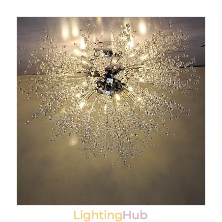 G4 Mitated Crystal Lamp Pendant Light Stainless Steel Dia 90CM G4 Mitated Crystal Lamp Pendant Light Stainless Steel Dia 90CM