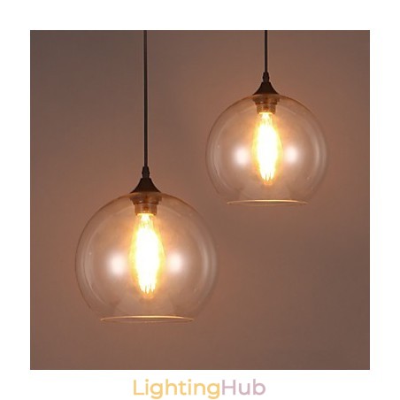 American Creative Nordic Contracted Rural Glass Ball Single Head Droplight Lanp American Creative Nordic Contracted Rural Glass Ball Single Head Droplight Lanp