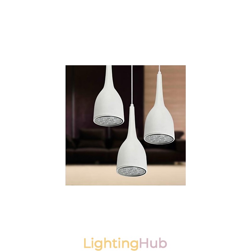 Modern Contemporary Globe Painting Metal Pendant Light