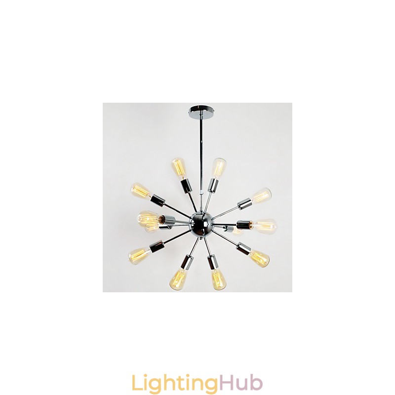 Electroplated Metal Chandelier